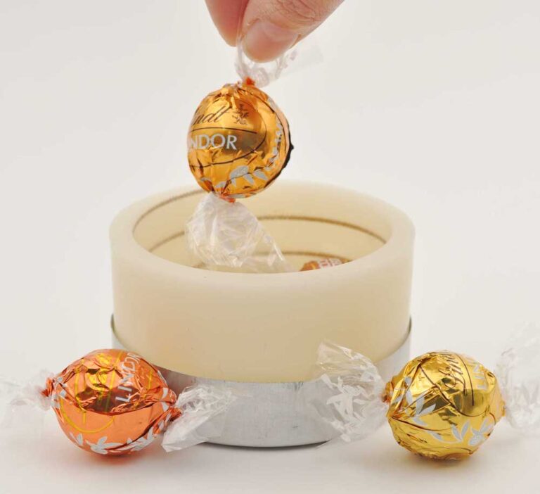 Rainbow Spiral Candle Spiral Melt