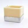 French Vanilla Scented Square Spiral Candle