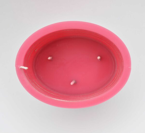 Winter Berry Scented Oval Spiral Candle