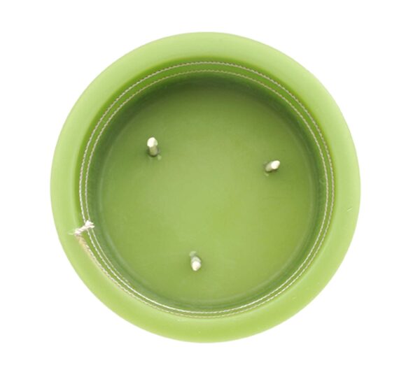 Pine Round Winter Berry Scented Spiral Candle