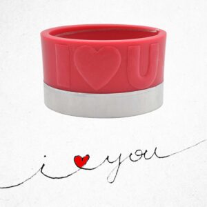 I LOVE U Love Spell Scented Spiral Candle