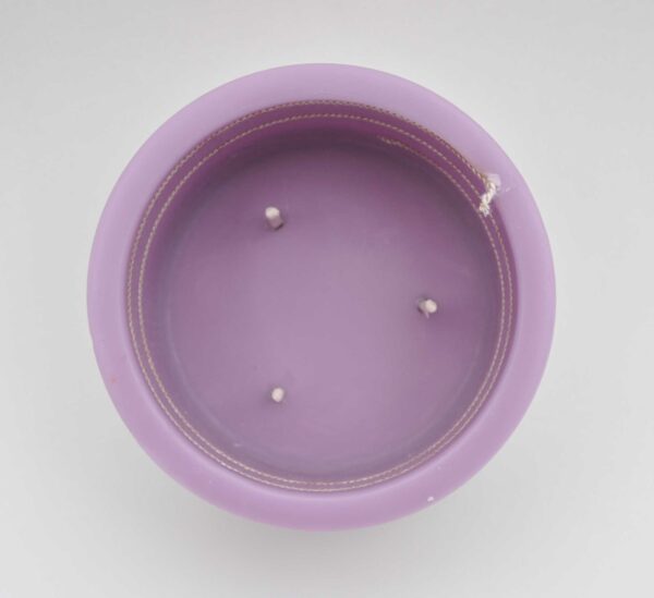 Lavender Scented Round Spiral Candle