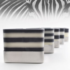 Zebra Spiral Candles