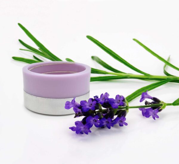 Lavender Scented Round Spiral Candle