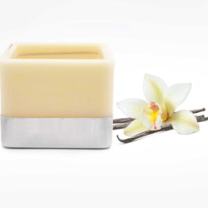 French Vanilla Scented Square Spiral Candle