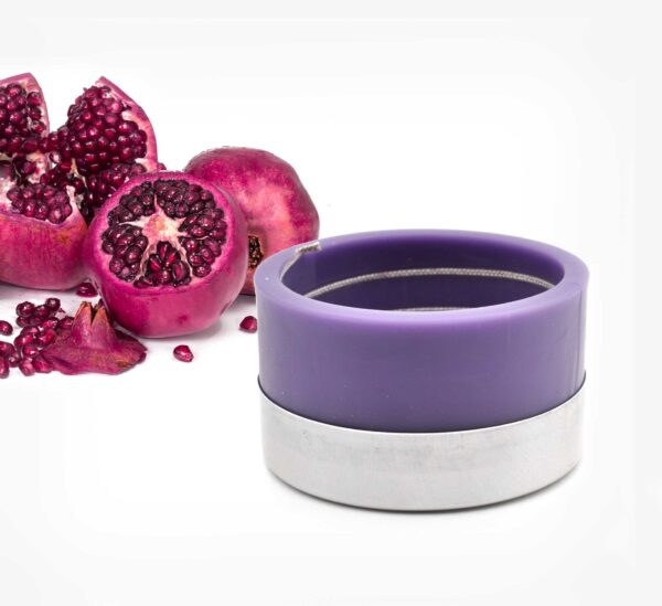 Midnight Pomegranate Scented Round Spiral Candle