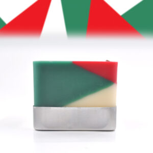 Abstract Christmas Spiral Candle